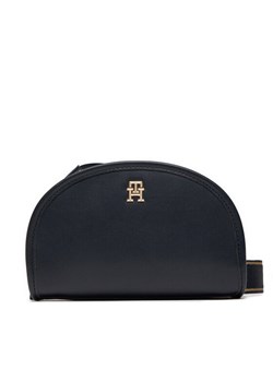 Torebka Tommy Hilfiger Th Monotype Half Moon Camera Bag AW0AW16774 Granatowy ze sklepu eobuwie.pl w kategorii Listonoszki - zdjęcie 182066858