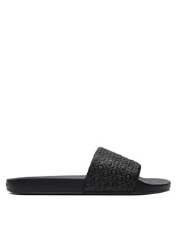 Klapki Calvin Klein Pool Slide Mono HM0HM01517 Czarny ze sklepu eobuwie.pl w kategorii Klapki męskie - zdjęcie 182066865