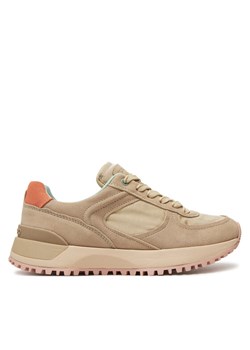 Sneakersy Gioseppo Floing 73369-P Beżowy ze sklepu eobuwie.pl w kategorii Buty sportowe damskie - zdjęcie 182067049