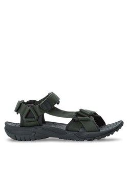 Sandały Jack Wolfskin Lakewood Ride Sandal M 4019021 Khaki ze sklepu eobuwie.pl w kategorii Sandały męskie - zdjęcie 182067096