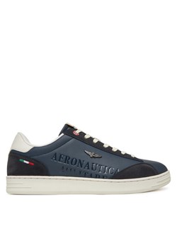 Sneakersy Aeronautica Militare 251SC306CT3385 Granatowy ze sklepu eobuwie.pl w kategorii Buty sportowe męskie - zdjęcie 182067177