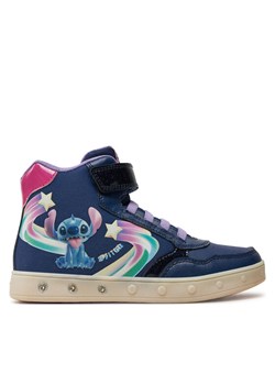 Sneakersy Geox Skylin J468WF 0ANAJ C4268 D Granatowy ze sklepu eobuwie.pl w kategorii Buty sportowe dziecięce - zdjęcie 182067178