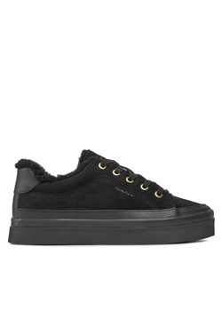 Sneakersy Gant Avona Sneaker 27533155 Czarny ze sklepu eobuwie.pl w kategorii Trampki damskie - zdjęcie 182067446
