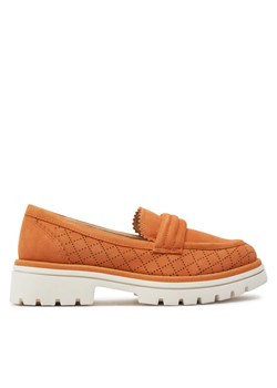 Loafersy Caprice 9-24750-42 Pomarańczowy ze sklepu eobuwie.pl w kategorii Półbuty damskie - zdjęcie 182067489