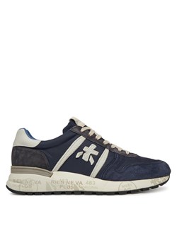 Sneakersy Premiata LANDER VAR 7204 Granatowy ze sklepu eobuwie.pl w kategorii Buty sportowe męskie - zdjęcie 182067495