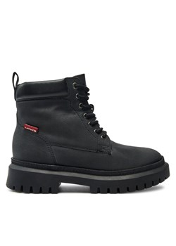 Trapery Levi's® Lennox 235878-794 Czarny ze sklepu eobuwie.pl w kategorii Workery damskie - zdjęcie 182067745