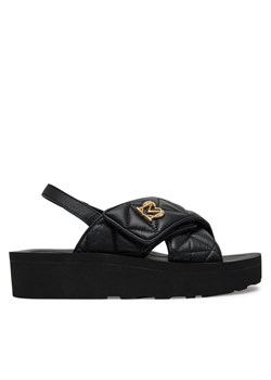 Sandały LOVE MOSCHINO JA16044I1MIE0000 Czarny ze sklepu eobuwie.pl w kategorii Sandały damskie - zdjęcie 182067788