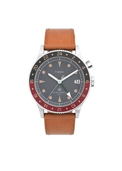 Zegarek Timex TW2V74000 Brązowy ze sklepu eobuwie.pl w kategorii Zegarki - zdjęcie 182067809