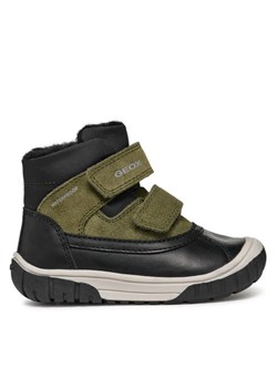 Kozaki Geox B Omar Boy Wpf B462DC 022FU C0520 M Czarny ze sklepu eobuwie.pl w kategorii Buty zimowe dziecięce - zdjęcie 182067819