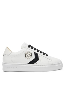 Sneakersy PHILIPP PLEIN AADS USC0678 PLE075N Biały ze sklepu eobuwie.pl w kategorii Buty sportowe damskie - zdjęcie 182067866
