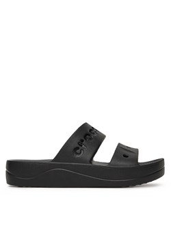 Klapki Crocs BAYA PLATFORM SANDAL 208188-001 Czarny ze sklepu eobuwie.pl w kategorii Klapki damskie - zdjęcie 182067935