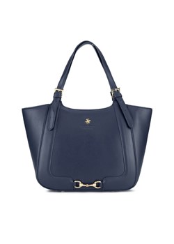 Torebka Beverly Hills Polo Club BHPC-K-044-06 Granatowy - id: 5905588941989 - marki BEVERLY HILLS POLO CLUB - 182067949 Torebka Beverly Hills Polo Club BHPC-K-044-06 Granatowy ze sklepu eobuwie.pl w kategorii Torby Shopper bag - zdjęcie 182067949
