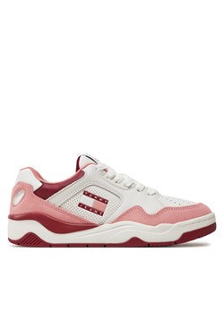 Sneakersy Tommy Jeans Tjw New Basket Lc EN0EN02574 Różowy ze sklepu eobuwie.pl w kategorii Buty sportowe damskie - zdjęcie 182067977