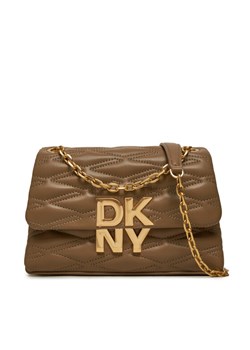 Torebka DKNY Minna R433KG75 Brązowy ze sklepu eobuwie.pl w kategorii Kopertówki - zdjęcie 182068077