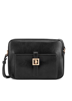 Torebka U.S. Polo Assn. BIUXT8502WVP Czarny ze sklepu eobuwie.pl w kategorii Listonoszki - zdjęcie 182068306