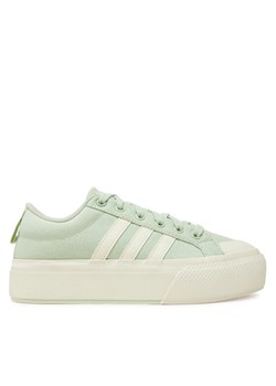 Sneakersy adidas Bravada 2.0 Platform JI1800 Zielony ze sklepu eobuwie.pl w kategorii Buty sportowe damskie - zdjęcie 182068339