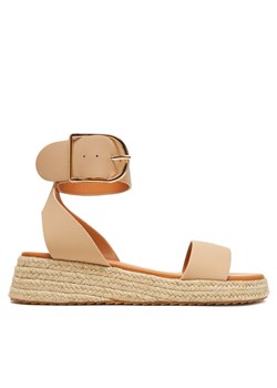 Espadryle DeeZee QS276-1 Beżowy ze sklepu eobuwie.pl w kategorii Espadryle damskie - zdjęcie 182068627