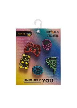 Ozdoba do butów Crocs Jibbitz Led Dude Bro 5 Pack 10012944 Kolorowy ze sklepu eobuwie.pl w kategorii Breloki - zdjęcie 182068669