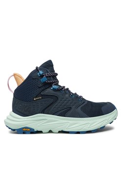 Trekkingi Hoka Anacapa 2 Mid GTX GORE-TEX 1142831 Granatowy ze sklepu eobuwie.pl w kategorii Buty trekkingowe damskie - zdjęcie 182068737
