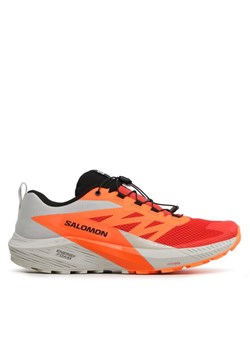 Buty do biegania Salomon Sense Ride 5 L47046200 Pomarańczowy ze sklepu eobuwie.pl w kategorii Buty sportowe męskie - zdjęcie 182068956