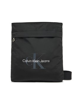 Saszetka Calvin Klein Jeans Sport Essentials Flatpack 18 LV04G3030G Czarny ze sklepu eobuwie.pl w kategorii Saszetki - zdjęcie 182069006