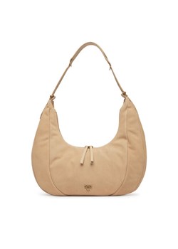 Torebka PINKO Slouchy Hobo Big PE 25 PLTT 104295 A29N Beżowy ze sklepu eobuwie.pl w kategorii Torebki damskie - zdjęcie 182069267