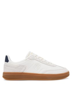 Sneakersy Tommy Hilfiger Th Heritage Sneaker FW0FW08643 Biały ze sklepu eobuwie.pl w kategorii Buty sportowe damskie - zdjęcie 182069277