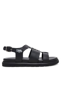Sandały Karl Lagerfeld Kids Z30372 S Czarny ze sklepu eobuwie.pl w kategorii Sandały dziecięce - zdjęcie 182069368
