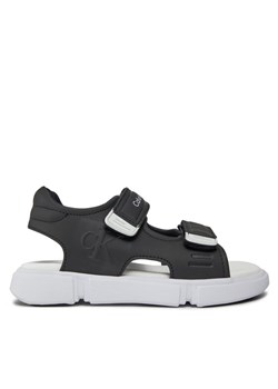 Sandały Calvin Klein Jeans V3B2-80911-1355 M Czarny - id: 0000303744441 - marki Calvin Klein - 182069388 Sandały Calvin Klein Jeans V3B2-80911-1355 M Czarny ze sklepu eobuwie.pl w kategorii Sandały dziecięce - zdjęcie 182069388