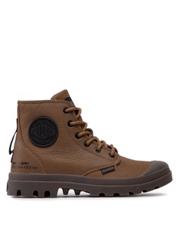 Trapery Palladium Pampa Hi Supply Lth 77963-230-M Brązowy ze sklepu eobuwie.pl w kategorii Workery damskie - zdjęcie 182069429