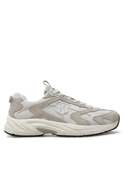 Sneakersy Boss Levitt_Runn_BB 50522918 Szary ze sklepu eobuwie.pl w kategorii Buty sportowe męskie - zdjęcie 182069477