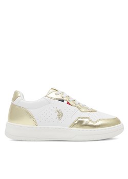Sneakersy U.S. Polo Assn. DENNY004A Biały ze sklepu eobuwie.pl w kategorii Buty sportowe damskie - zdjęcie 182069588