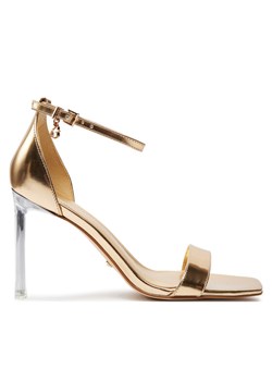 Sandały Guess Shylie FLJSHY LEM03 Złoty ze sklepu eobuwie.pl w kategorii Sandały damskie - zdjęcie 182069608