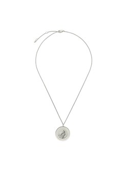 Naszyjnik Fossil Harlow Locket JF04737040 Srebrny ze sklepu eobuwie.pl w kategorii Naszyjniki - zdjęcie 182069716
