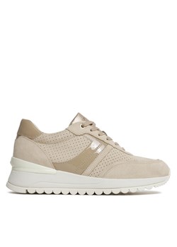 Sneakersy Geox D Desya D3500A 022HH C6738 Brązowy ze sklepu eobuwie.pl w kategorii Buty sportowe damskie - zdjęcie 182069717