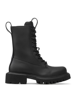 Trapery Rains Show Combat Boot 22600 Czarny ze sklepu eobuwie.pl w kategorii Workery damskie - zdjęcie 182069757