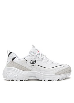 Sneakersy Skechers D'Lites 150231 Biały ze sklepu eobuwie.pl w kategorii Buty sportowe damskie - zdjęcie 182069835