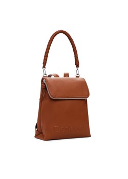 Plecak Desigual Half Hampton 25SAKP33 Brązowy ze sklepu eobuwie.pl w kategorii Plecaki - zdjęcie 182069849