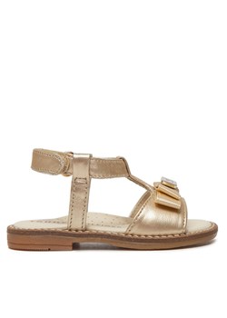 Sandały Tommy Hilfiger Sandalo T1A2-33940-0220 M Złoty ze sklepu eobuwie.pl w kategorii Sandały dziecięce - zdjęcie 182070045