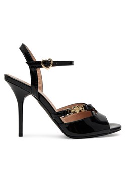 Sandały LOVE MOSCHINO JA16089G1MIH0000 Czarny ze sklepu eobuwie.pl w kategorii Sandały damskie - zdjęcie 182070135
