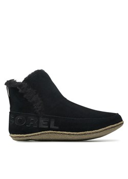 Botki Sorel Nakiska™ NL3389-011 Czarny ze sklepu eobuwie.pl w kategorii Botki - zdjęcie 182070307
