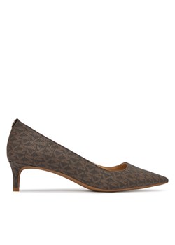 Szpilki MICHAEL Michael Kors Alina Flex Kitten Pump 40R3ALMP1B Brązowy ze sklepu eobuwie.pl w kategorii Czółenka - zdjęcie 182070309
