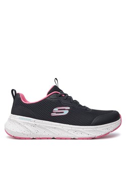 Sneakersy Skechers 150472/BKPK Czarny ze sklepu eobuwie.pl w kategorii Buty sportowe damskie - zdjęcie 182070356