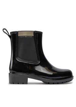 Kalosze Tommy Hilfiger Essential Tommy Rainboot FW0FW07760 Czarny - id: 0000303447625 - marki Tommy Hilfiger - 182070388 Kalosze Tommy Hilfiger Essential Tommy Rainboot FW0FW07760 Czarny ze sklepu eobuwie.pl w kategorii Kalosze damskie - zdjęcie 182070388