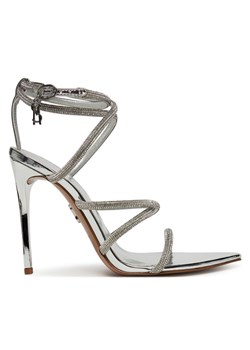 Sandały Steve Madden Sky High SM11003639 Srebrny ze sklepu eobuwie.pl w kategorii Sandały damskie - zdjęcie 182070729