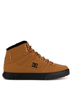Sneakersy DC PURE HIGH-TOP WC WNT ADYS400047-WEA Brązowy ze sklepu eobuwie.pl w kategorii Buty sportowe męskie - zdjęcie 182071097