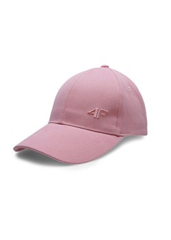 Czapka z daszkiem 4F 4FSS23ACABF114 Różowy ze sklepu eobuwie.pl w kategorii Czapki z daszkiem damskie - zdjęcie 182071198