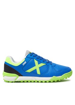 Buty do piłki nożnej Munich One Kid Turf 66 1431266 Niebieski ze sklepu eobuwie.pl w kategorii Buty sportowe dziecięce - zdjęcie 182071238