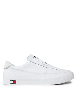 Sneakersy Tommy Jeans Th Central Cc And Coin EM0EM01398 Biały ze sklepu eobuwie.pl w kategorii Trampki męskie - zdjęcie 182071239