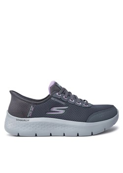 Sneakersy Skechers Clear Creek 124846 Szary ze sklepu eobuwie.pl w kategorii Buty sportowe damskie - zdjęcie 182071457